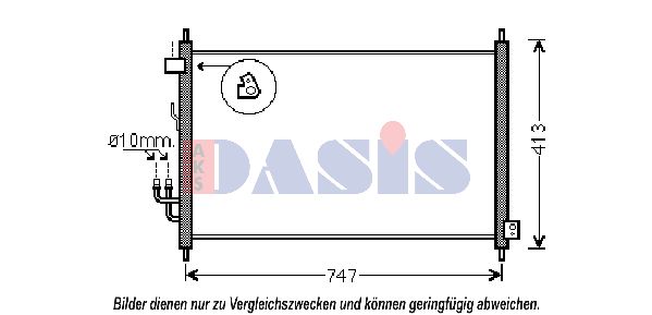 AKS DASIS Lauhdutin, ilmastointilaite 102029N